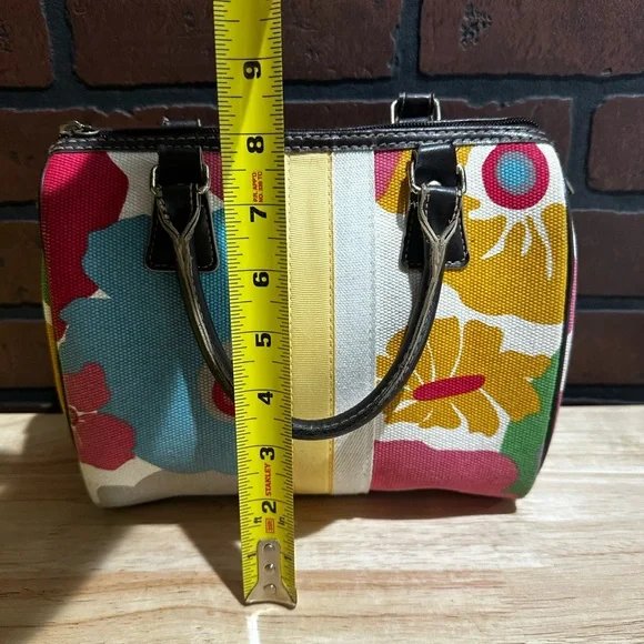 Victoria's Secret Y2K Colorful Floral Satchel - Picture 8 of 10